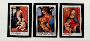 PENRHYN Sc 73-75 NH ISSUE OF 1975 - CHRISTMAS - ART