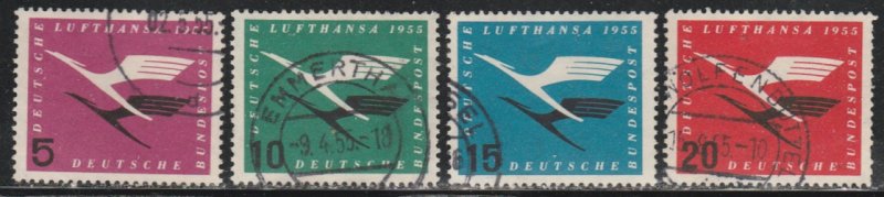 Germany #C61-C64 Used Full Set of 4 cv $14.30