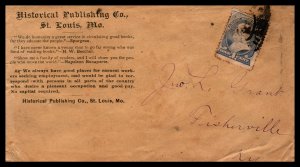 US Historical Publisging Co,St Louis,MO 1888 Cover