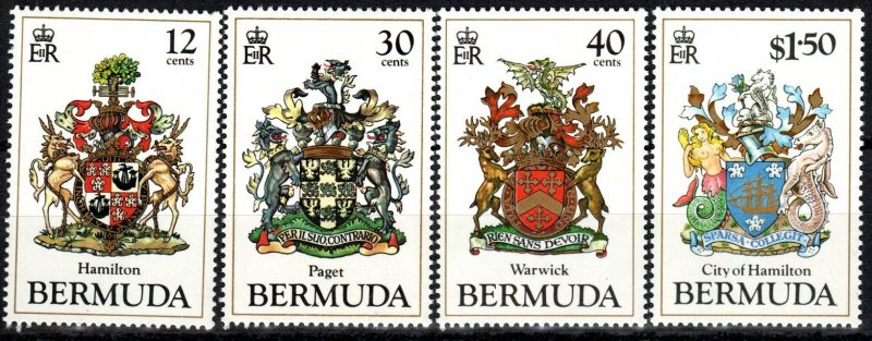 Bermuda #474-7 MNH CV $9.25 (X5287)