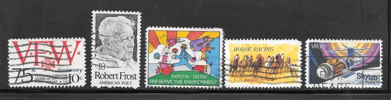 #1525-29 Used Set of 5 (my9)