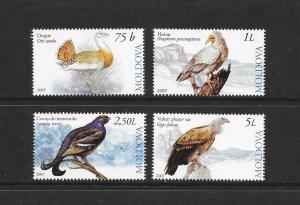 BIRDS - MOLDOVA #564-7 MNH