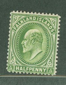 Falkland Islands #22 Mint (NH) Single (King)