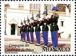 Monaco 2011 MNH Stamps Scott 2642 Carabinieri Police Army