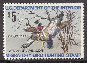 US RW41 MNH Bin 8473