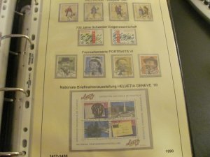 SWITZERLAND 1978-2005 STAMPS & COVERS XF COULD BE AS MUCH AS $2000 CATALGUE(188)