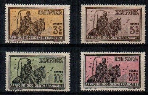 Burkina Faso Scott 62-5 Mint hinged (Catalog Value $58.00)