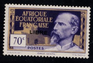 French Equatorial Africa Scott 103 MH* 1940 stamp