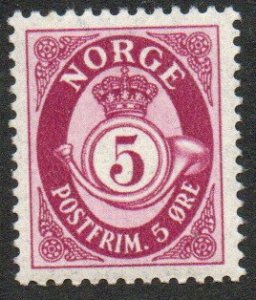 Norway Sc #190 Mint no gum