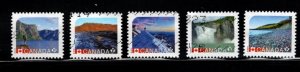 Canada - #2719 - 2723 2014 UNESCO set/5 - Used