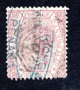 Malaya Straits Settlements SC #16   F/VF, Used, CV $17.50 ..... 6090016