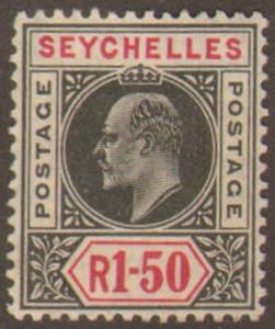 SEYCHELLES #61 MINT NEVER HINGED SINGLE