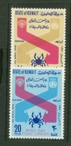 Kuwait #502-3 Mint (NH) Single (Complete Set)