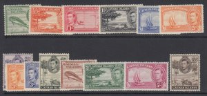 Cayman Islands, Scott 100-111, 114-115 (SG 115-126a), MNH