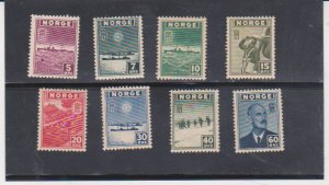 Norway Scott # 259-263  Mint Never Hinged F/VF  cv$10.00