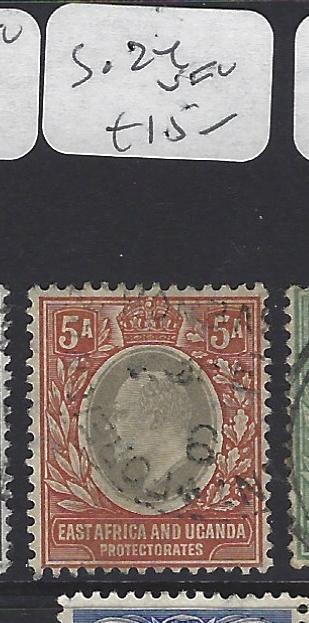 EAST AFRICA AND UGANDA (P2510B) KE  5 A  SG 24   VFU