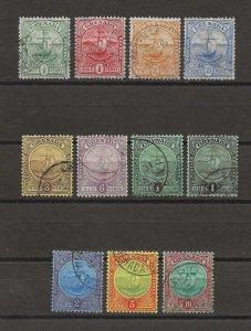 GRENADA 1906 SG 77/88 USED Cat £450