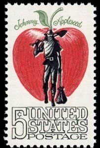 SCOTT  1317  JOHNNY APPLESEED  5¢  SINGLE  MINT NEVER HINGED