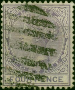 Lagos 1884 4d Pale Violet SG24 Fine Used