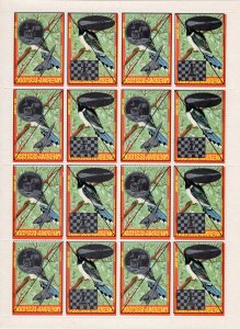 Timor (Occussi-Ambeno) 1989 Concorde-Apollo XI-Chess-Halley's Comet Shlt.8 Pairs