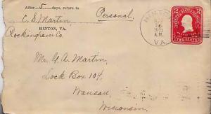 United States, Postal Stationery, Virginia