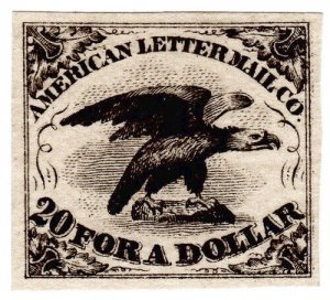 (I.B) US Local Post : American Letter Mail 5c 