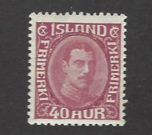 Iceland SC#184 Mint F-VF SCV$225.00...Fill with value!