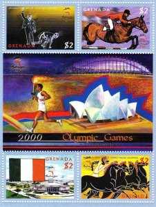 Grenada 2000 MNH Stamps Mini Sheet Scott 2952 Sport Olympic Games