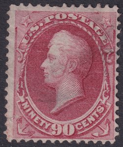 #166 Used, F-VF, Light cancel (CV $300 - ID46736) - Joseph Luft