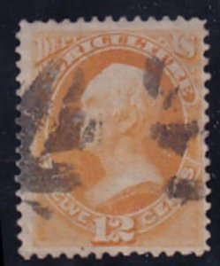 US Officials #O6 Used VF Cat Value: $260