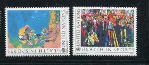 United Nations NY 526-7 MNH