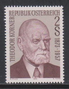 Austria, 2s Theodor Korner (SC# 940) MNH