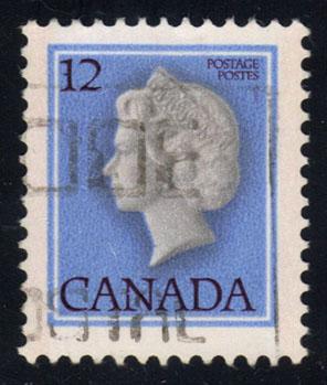 Canada #713 Queen Elizabeth II, used (0.25)