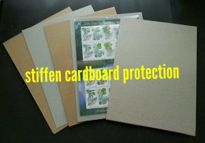 *FREE SHIP OPP Plastic Sleeve with 6 Diff Sizes [Combo Set Small Pack] for Stamp