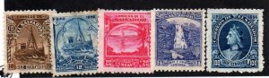 El Salvador 150-151, 153-154, 157 Mint hinged