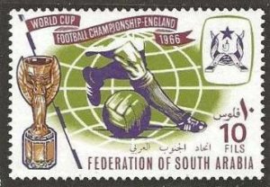 South Arabia 23, mint, hinged.  partial set. 1966 (A813)