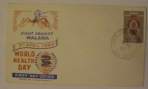 CEYLON MALARIA FDC 1962