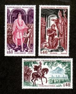 France # 1165-1167 Mint NH!