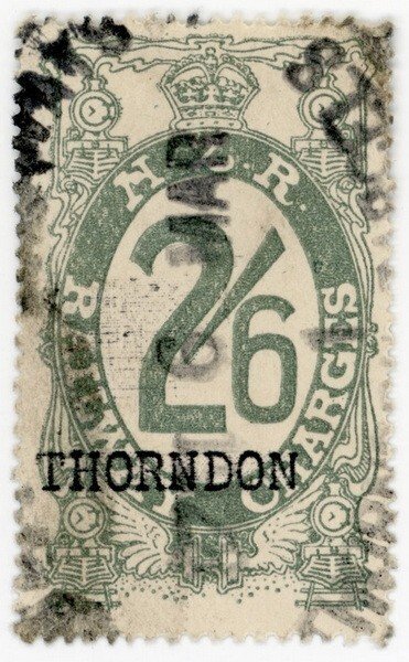 (I.B) New Zealand Railways : Railway Charges 2/6d (Thorndon)