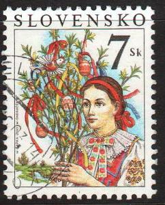 Slovakia  #423  -  Easter - used