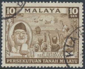 Federation  of Malaya   SC# 84 Used  see details & scans