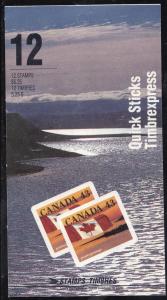 Canada Scott # 1389A BK158 (Flag Booklet)