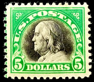 US #524 MINT OG H XF CV $300