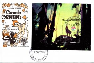 Grenada FDC 1980 - Christmas Cover Bambi - Carriacou - F65002