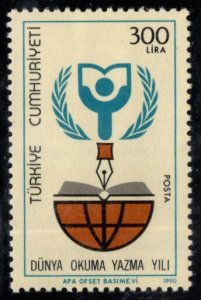 TURKEY Scott 2487 MNH** 1990 Literacy stamp