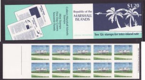 Marshall Is.-Sc#C12a- id8-unused NH airmail set-Girl Scouts-1986-