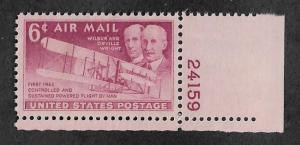 C45,MNH plate # 24159