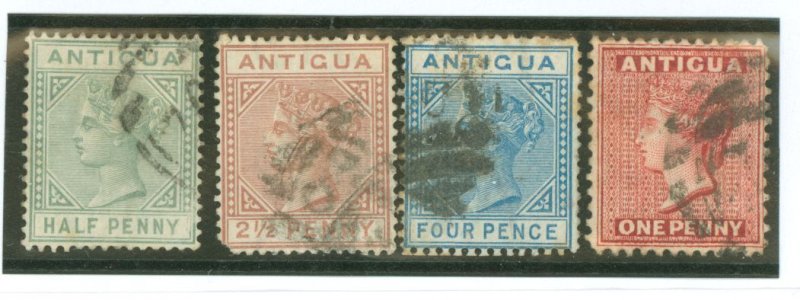 Antigua #12/13/15/18 Used Single