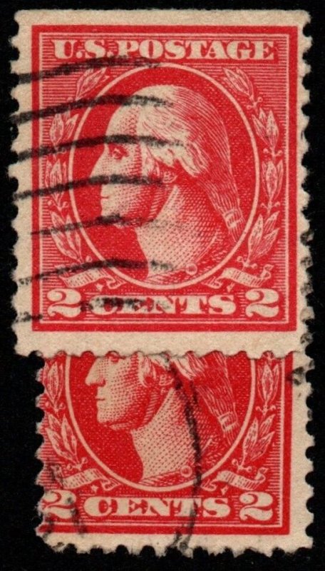 U.S. #528A Type VI Used Freakishly Narrow Stamp