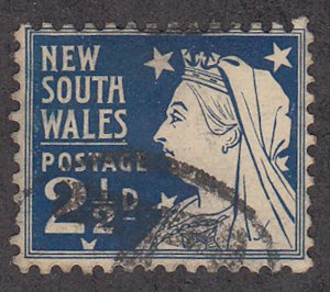 New South Wales - 1899 - SC 104 - Used